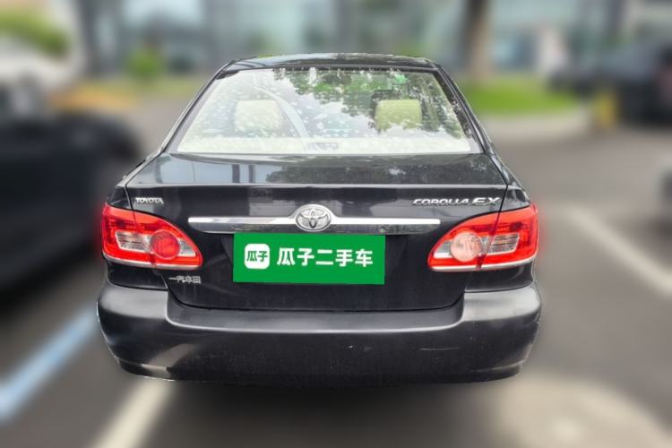 Used Toyota Corolla EX 2010 1.6L Automatic Luxury Edition Rear