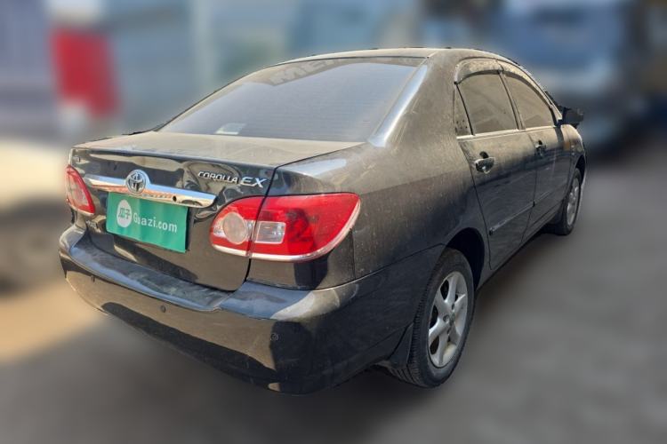 Used Toyota Corolla EX 2010 1.6L Manual Classic Edition Rear Right 45 Deg