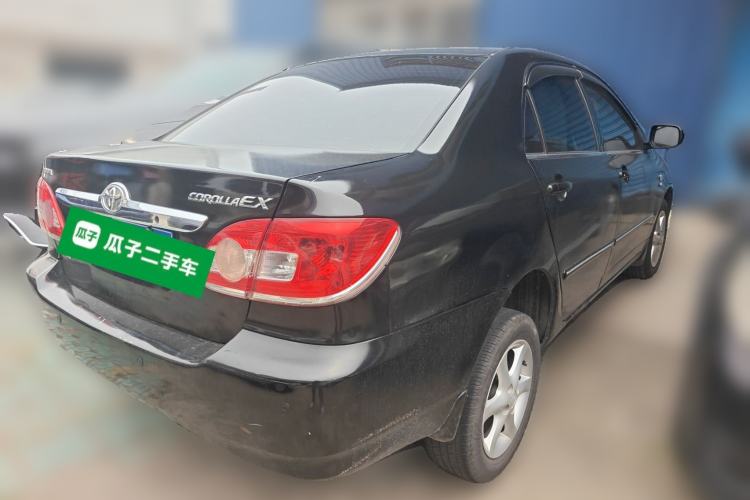 Used Toyota Corolla EX 2010 1.6L Automatic Classic Edition Rear Right 45 Deg