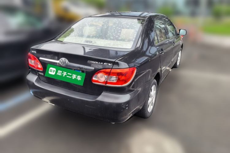 Used Toyota Corolla EX 2010 1.6L Automatic Luxury Edition Rear Right 45 Deg