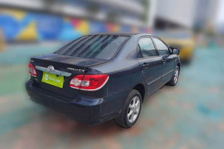 Used Toyota Corolla EX 2010 1.6L Manual Special Offer Edition Rear Right 45 Deg