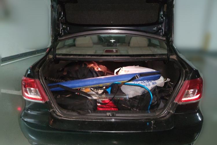 Used Toyota Corolla EX 2010 1.6L Manual Classic Edition Trunk