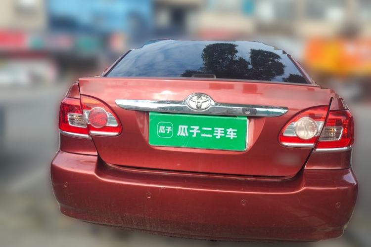 Used Toyota Corolla EX 2010 1.6L Automatic Classic Edition Rear