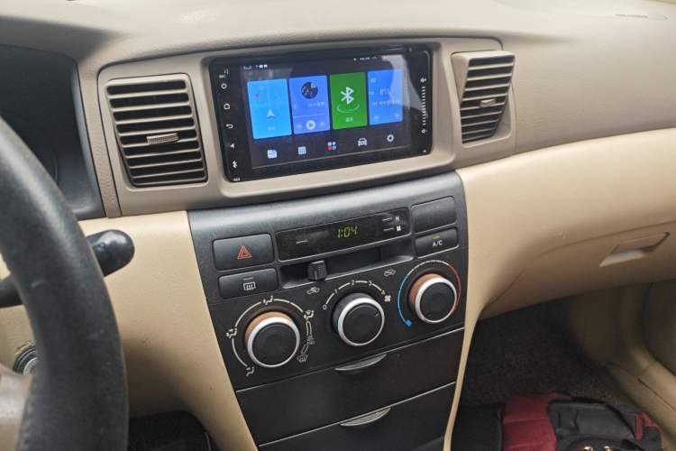 Used Toyota Corolla EX 2010 1.6L Automatic Classic Edition Audio And AC Panel