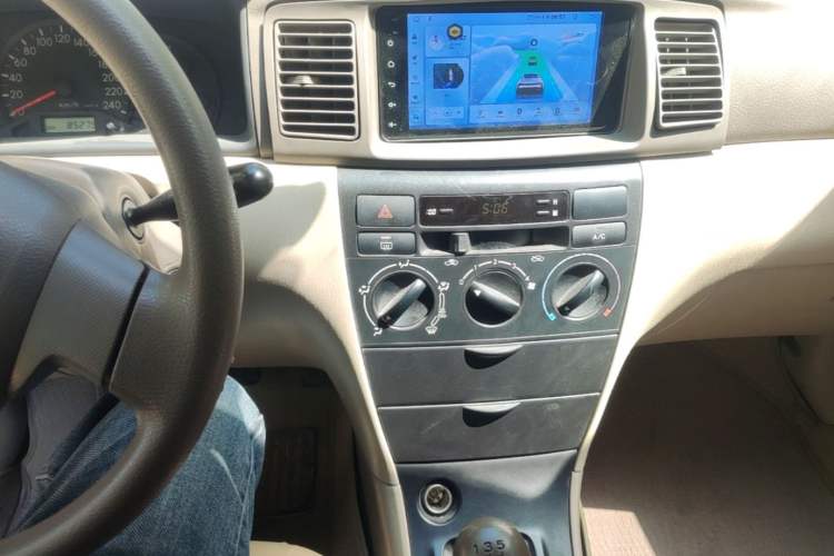 Used Toyota Corolla EX 2010 1.6L Manual Classic Edition Audio And AC Panel
