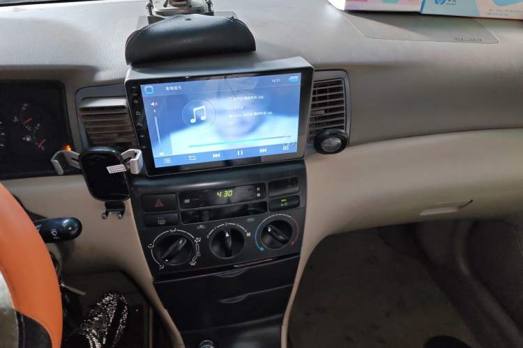 Used Toyota Corolla EX 2010 1.6L Manual Classic Edition Audio And AC Panel