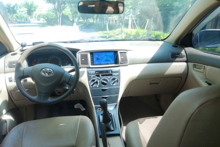 Used Toyota Corolla EX 2010 1.6L Manual Classic Edition Center Console