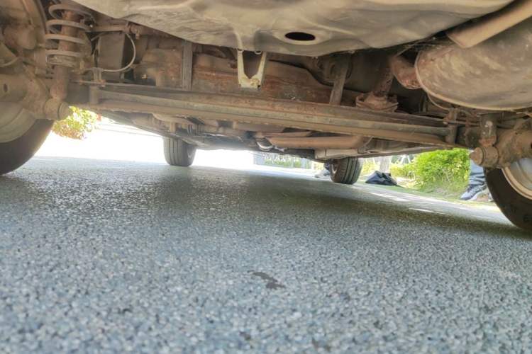 Used Toyota Corolla EX 2010 1.6L Manual Classic Edition Chassis Rear