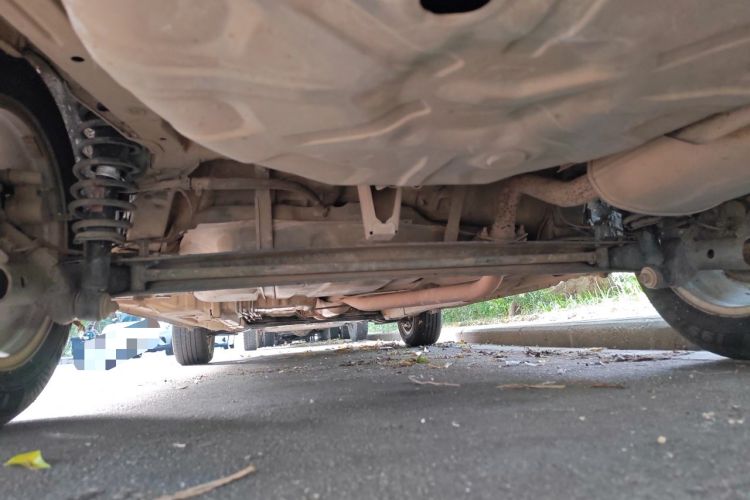 Used Toyota Corolla EX 2010 1.6L Manual Classic Edition Chassis Rear