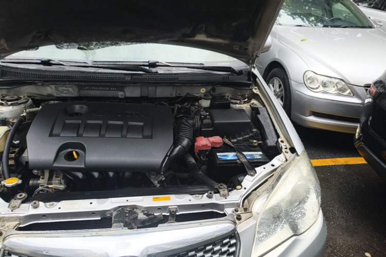 Used Toyota Corolla EX 2010 1.6L Automatic Classic Edition Engine Bay Left