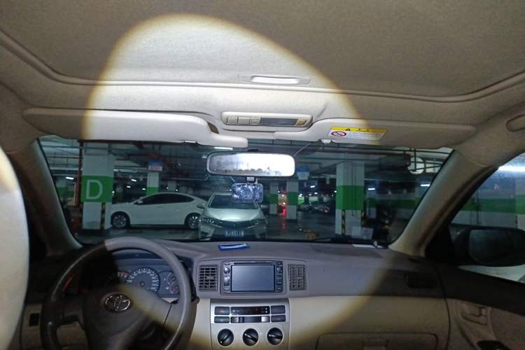 Used Toyota Corolla EX 2010 1.6L Automatic Luxury Edition Headliner