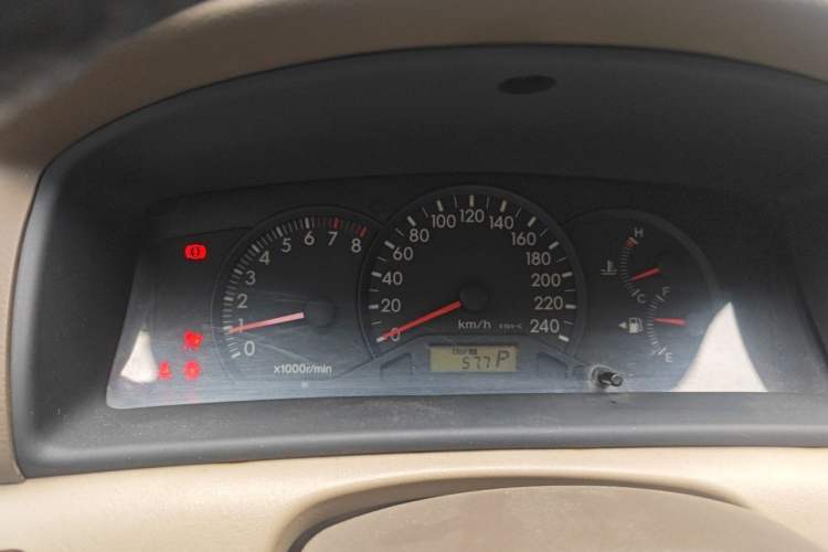 Used Toyota Corolla EX 2010 1.6L Automatic Classic Edition Instrument Cluster