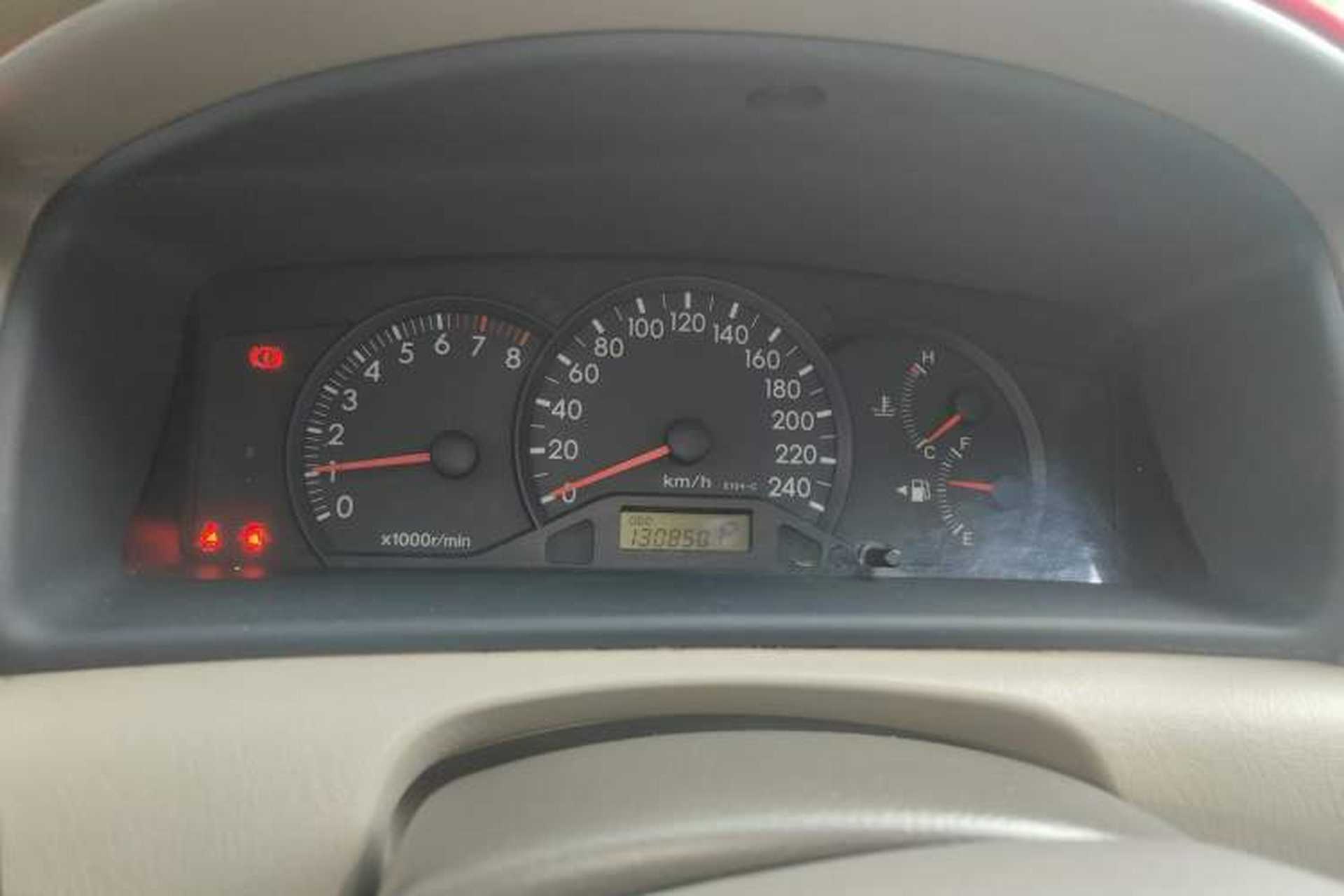 Used Toyota Corolla EX 2010 1.6L Automatic Luxury Edition Instrument Cluster