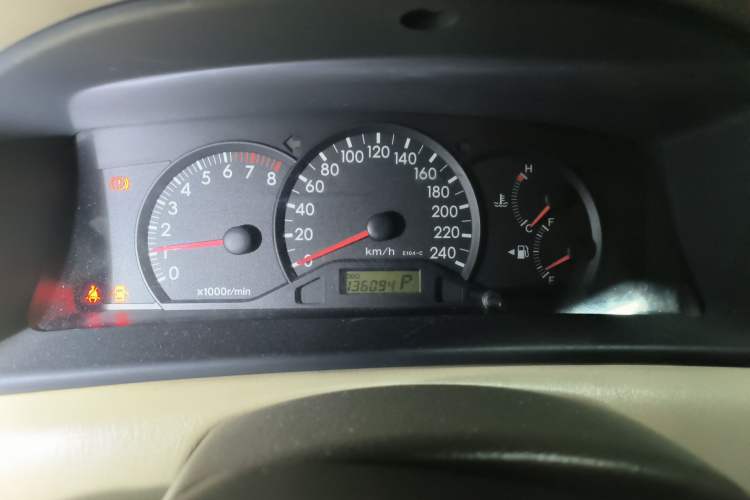 Used Toyota Corolla EX 2010 1.6L Automatic Classic Edition Instrument Cluster