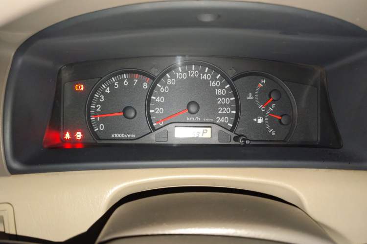 Used Toyota Corolla EX 2010 1.6L Automatic Luxury Edition Instrument Cluster