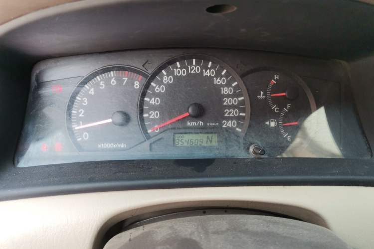 Used Toyota Corolla EX 2010 1.6L Automatic Luxury Edition Instrument Cluster