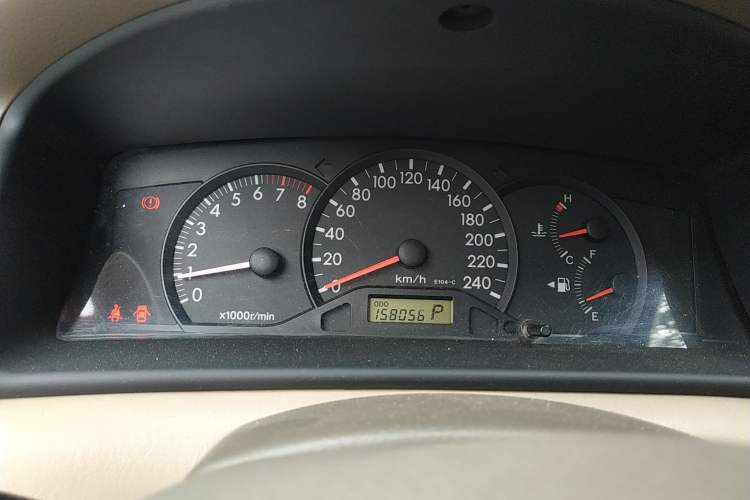 Used Toyota Corolla EX 2010 1.6L Automatic Classic Edition Instrument Cluster