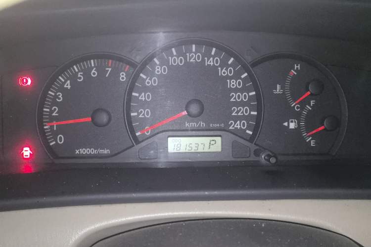 Used Toyota Corolla EX 2010 1.6L Automatic Luxury Edition Instrument Cluster