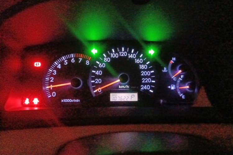 Used Toyota Corolla EX 2010 1.6L Automatic Luxury Edition Instrument Cluster