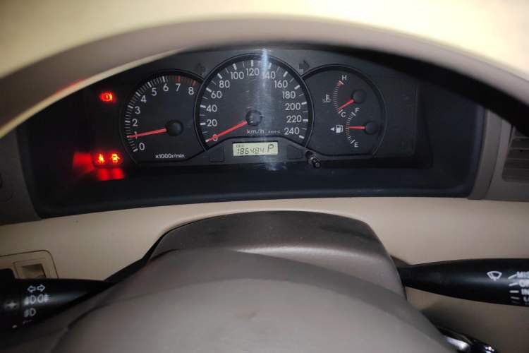 Used Toyota Corolla EX 2010 1.6L Automatic Luxury Edition Instrument Cluster