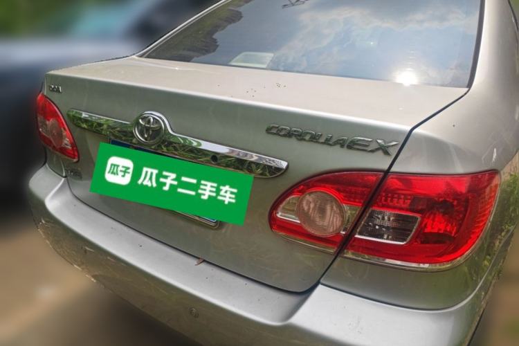 Used Toyota Corolla EX 2010 1.6L Automatic Classic Edition Rear