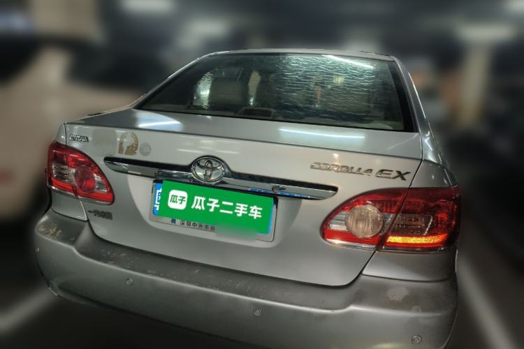 Used Toyota Corolla EX 2010 1.6L Automatic Classic Edition Rear