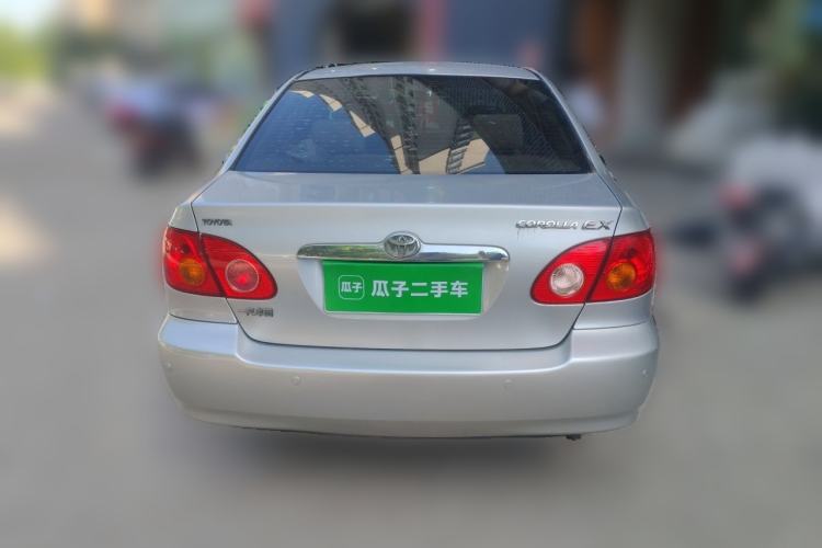 Used Toyota Corolla EX 2010 1.6L Manual Classic Edition Rear