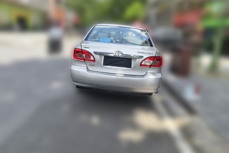 Used Toyota Corolla EX 2010 1.6L Automatic Luxury Edition Rear