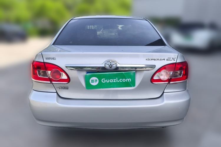 Used Toyota Corolla EX 2010 1.6L Automatic Luxury Edition Rear