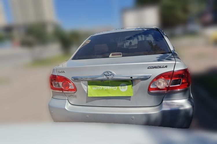 Used Toyota Corolla EX 2010 1.6L Automatic Classic Edition Rear