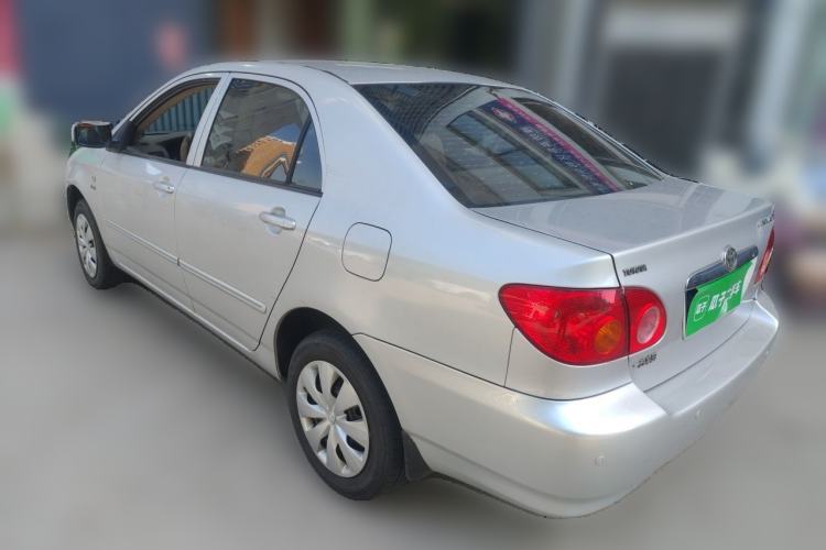 Used Toyota Corolla EX 2010 1.6L Manual Classic Edition Rear Left 45 Deg