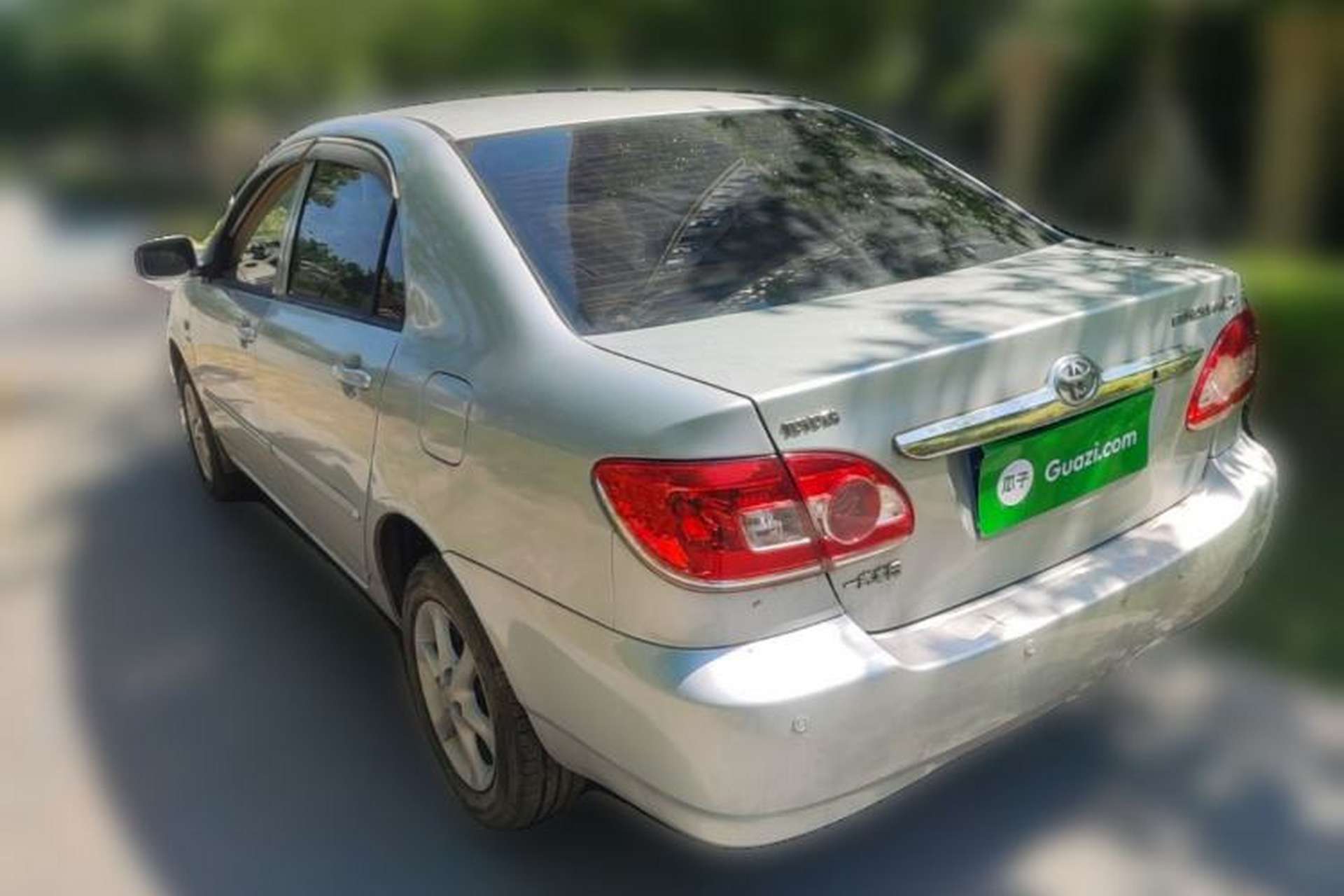Used Toyota Corolla EX 2010 1.6L Manual Classic Edition Rear Left 45 Deg