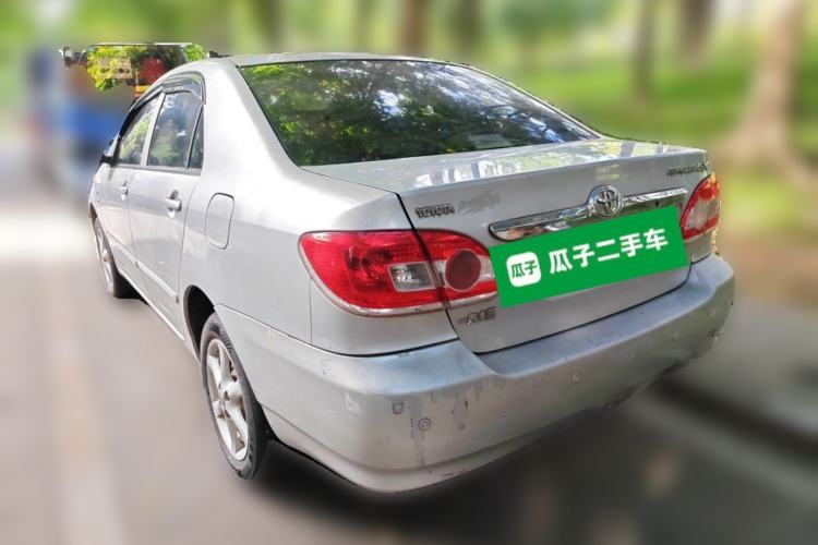 Used Toyota Corolla EX 2010 1.6L Manual Classic Edition Rear Left 45 Deg
