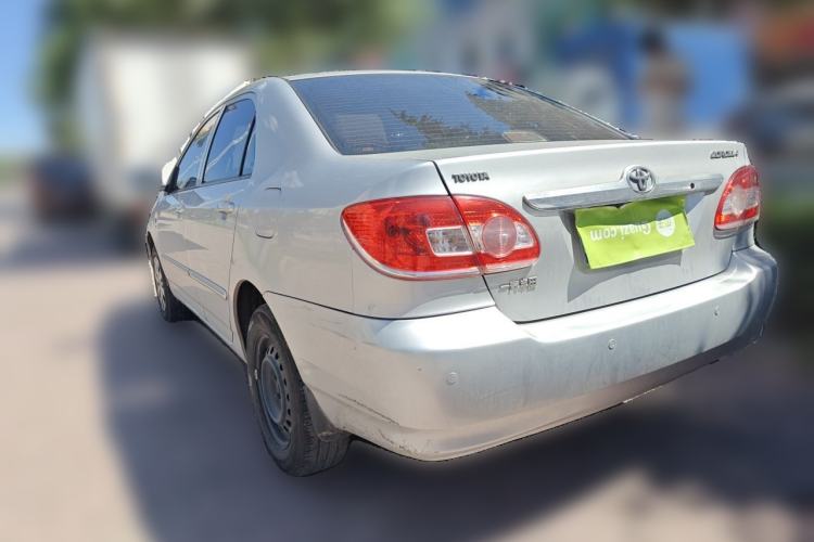 Used Toyota Corolla EX 2010 1.6L Automatic Classic Edition Rear Left 45 Deg