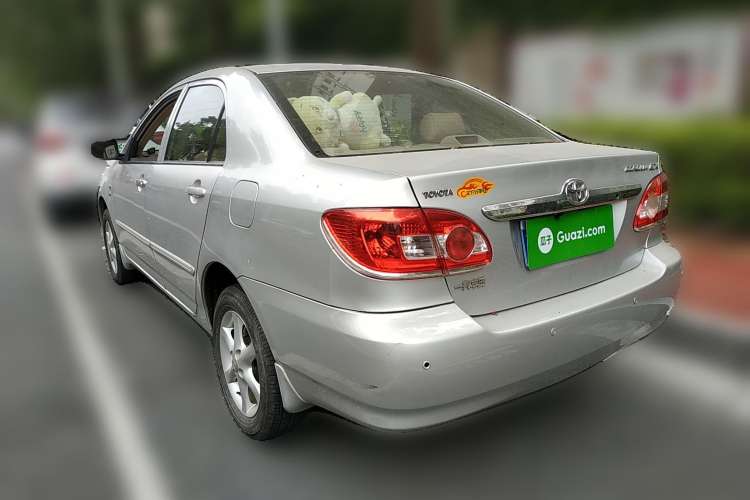 Used Toyota Corolla EX 2010 1.6L Automatic Classic Edition Rear Left 45 Deg