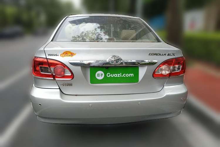 Used Toyota Corolla EX 2010 1.6L Automatic Classic Edition Rear