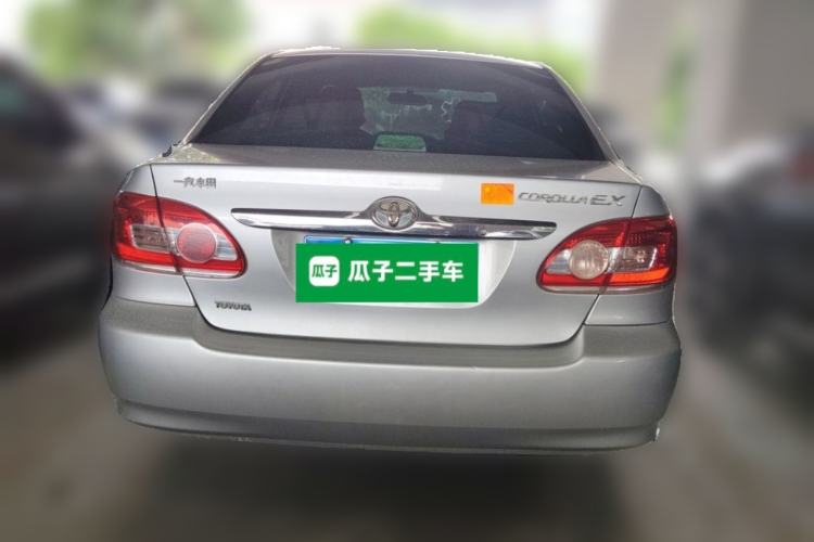 Used Toyota Corolla EX 2010 1.6L Manual Classic Edition Rear