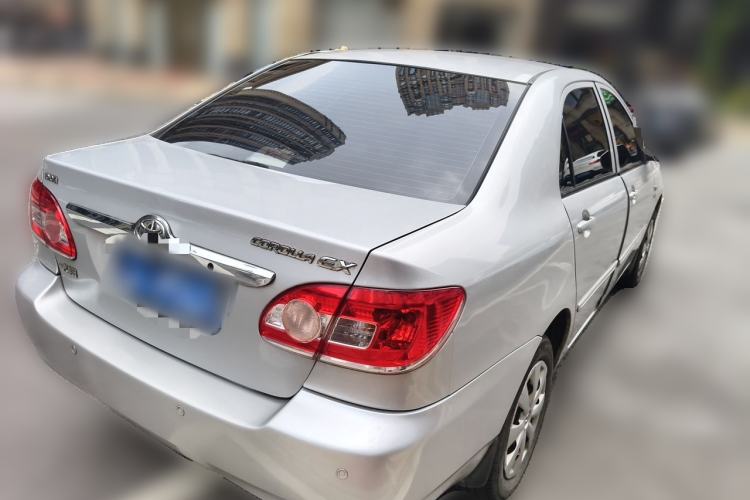 Used Toyota Corolla EX 2010 1.6L Automatic Classic Edition Rear Right 45 Deg