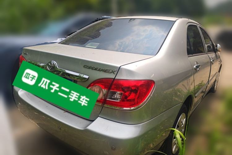 Used Toyota Corolla EX 2010 1.6L Automatic Classic Edition Rear Right 45 Deg