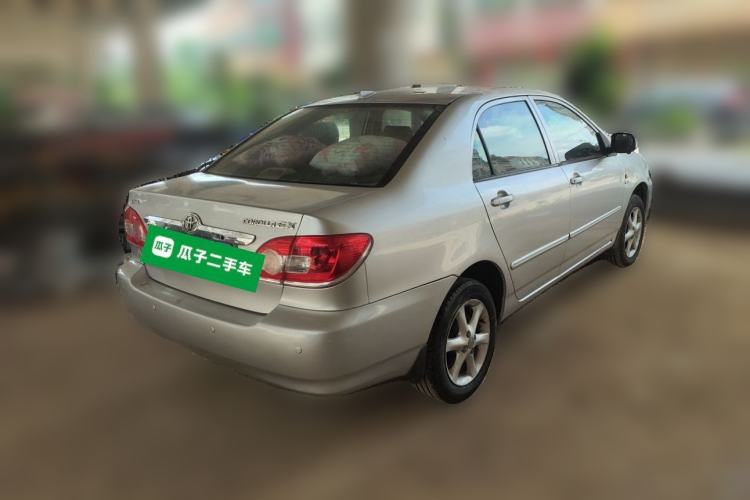 Used Toyota Corolla EX 2010 1.6L Automatic Classic Edition Rear Right 45 Deg