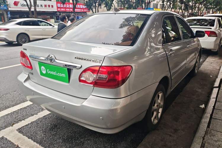 Used Toyota Corolla EX 2010 1.6L Automatic Classic Edition Rear Right 45 Deg