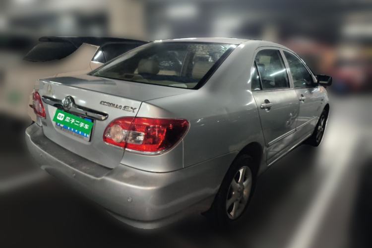 Used Toyota Corolla EX 2010 1.6L Automatic Classic Edition Rear Right 45 Deg
