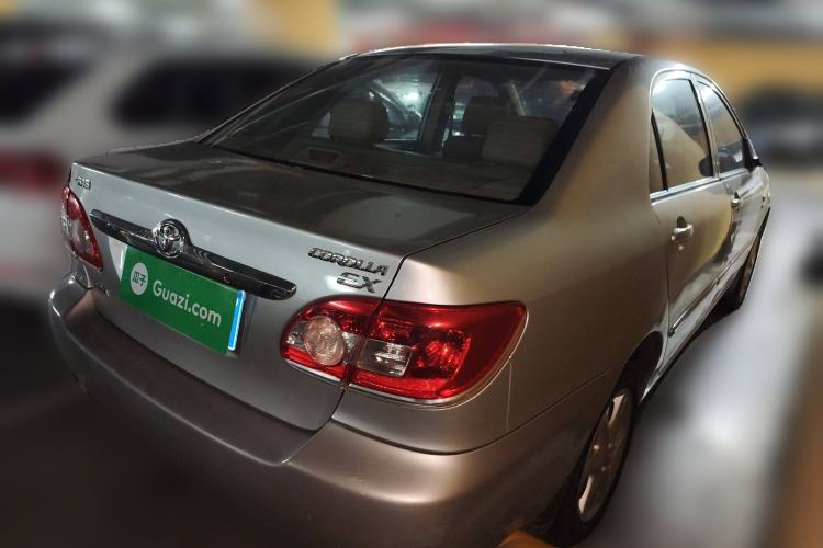 Used Toyota Corolla EX 2010 1.6L Automatic Luxury Edition Rear Right 45 Deg