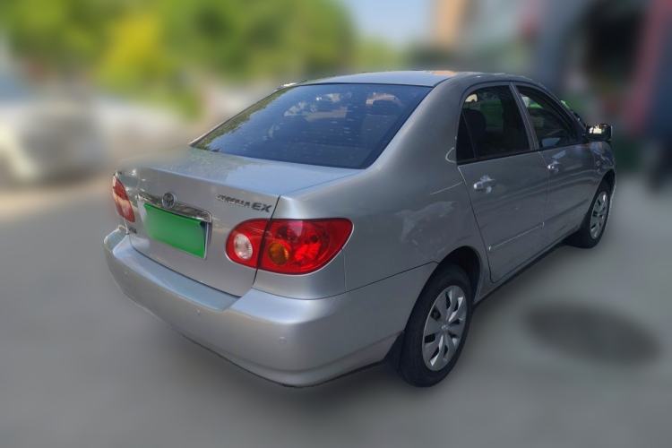 Used Toyota Corolla EX 2010 1.6L Manual Classic Edition Rear Right 45 Deg