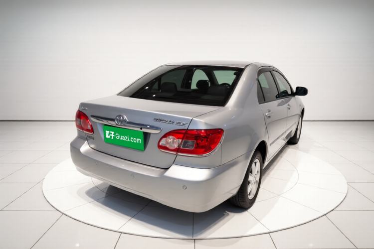 Used Toyota Corolla EX 2010 1.6L Manual Classic Edition Rear Right 45 Deg