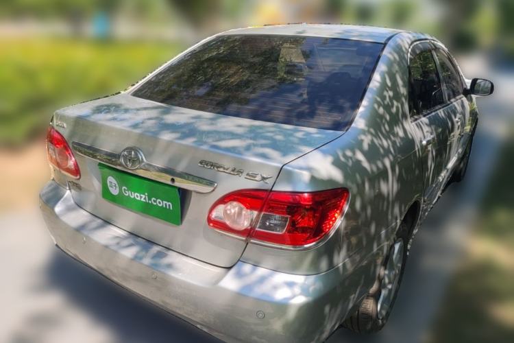 Used Toyota Corolla EX 2010 1.6L Manual Classic Edition Rear Right 45 Deg