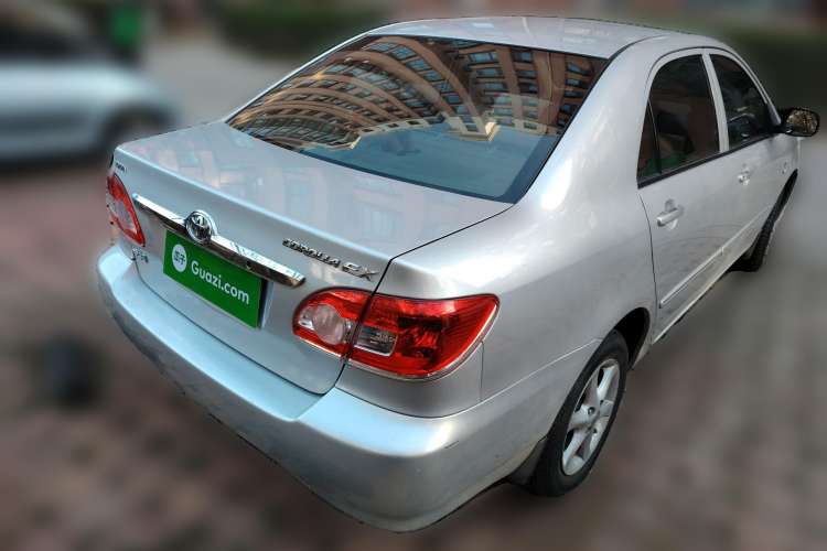 Used Toyota Corolla EX 2010 1.6L Automatic Luxury Edition Rear Right 45 Deg
