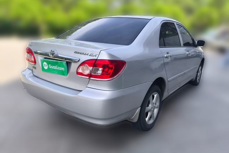Used Toyota Corolla EX 2010 1.6L Automatic Luxury Edition Rear Right 45 Deg