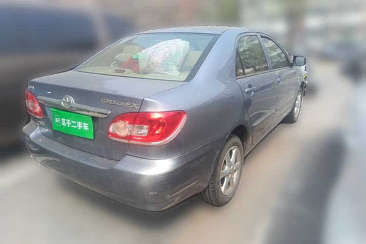 Used Toyota Corolla EX 2010 1.6L Automatic Luxury Edition Rear Right 45 Deg
