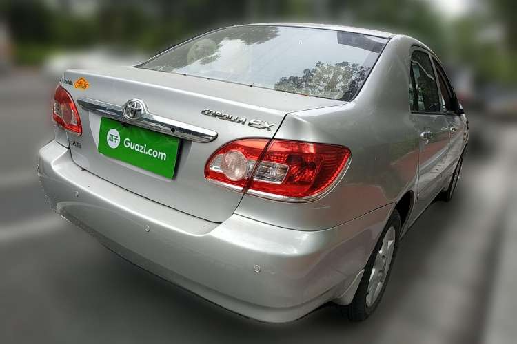 Used Toyota Corolla EX 2010 1.6L Automatic Classic Edition Rear Right 45 Deg